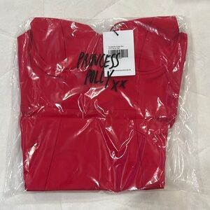 Red princess Polly dress